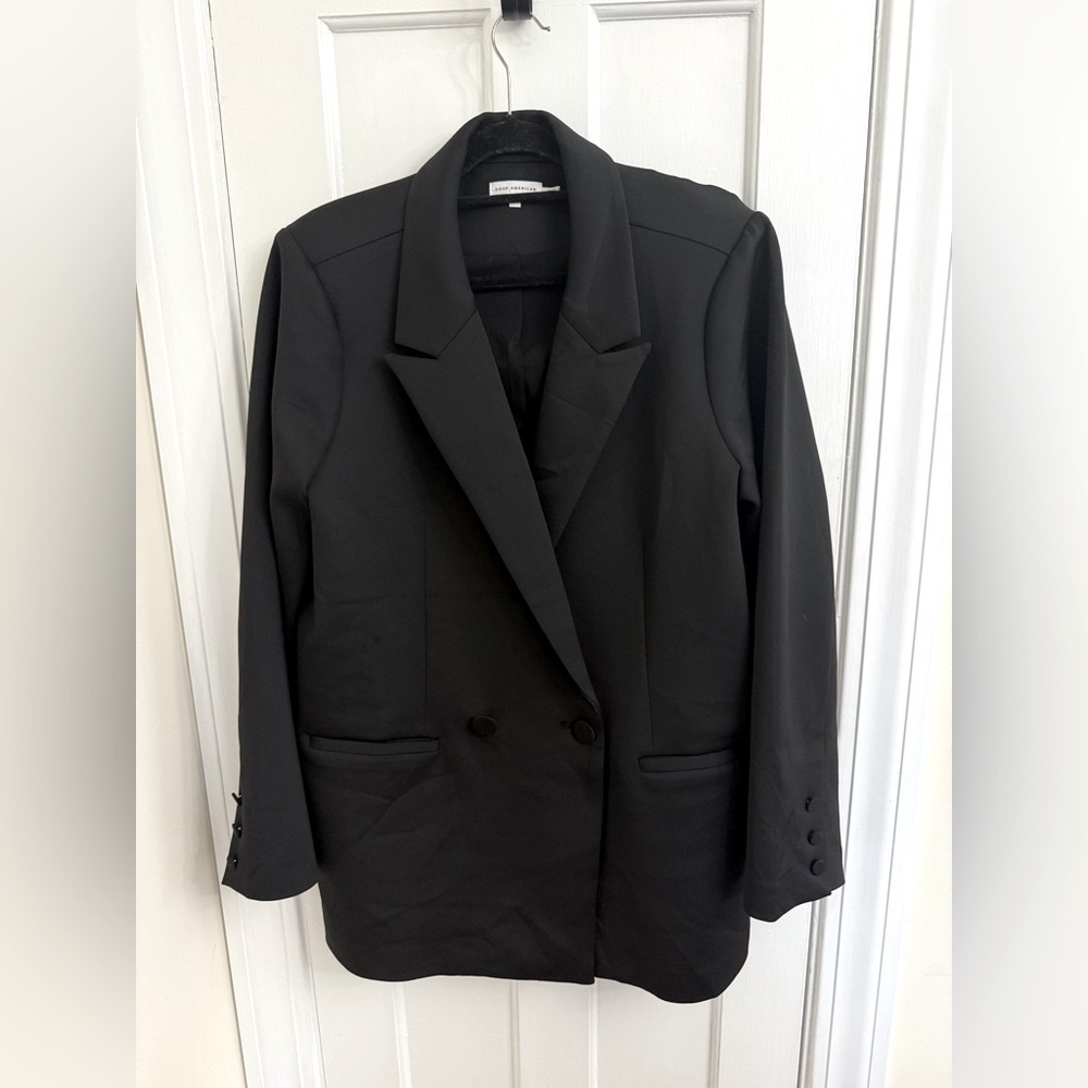 Good American Shiny Scuba Blazer - Size 3X - Picture 3 of 5